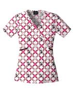 Kitty Galore Mock Wrap W/ contras